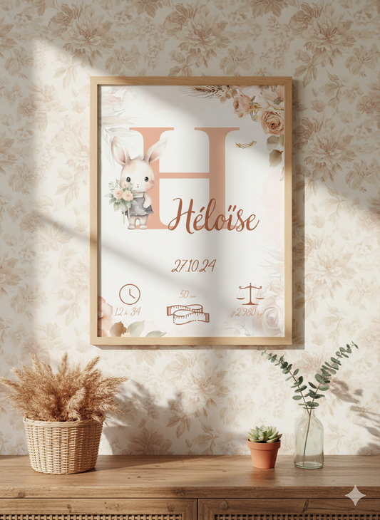 Affiche personnalisée " petite souris "